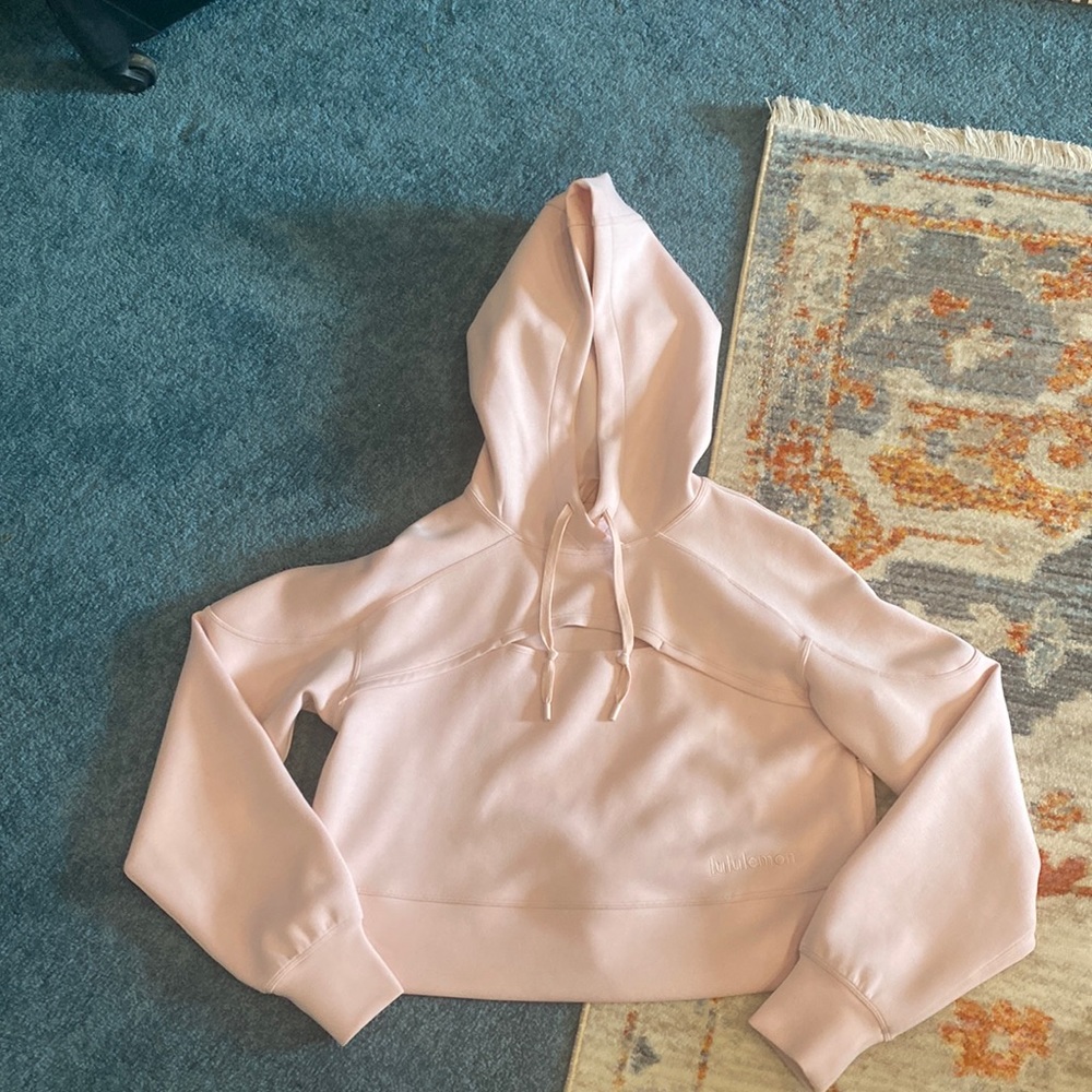 Lululemon Cropped Hoodie Sweatshirt